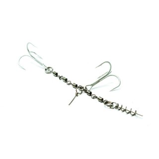 Gator Gum - Stinger Rig mit Shallow Screw - Medium