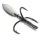 VMC 7548 BD - Bladed Hybrid Treble - Drillinge mit Spinnerblatt - 1x stark - alle Größen -