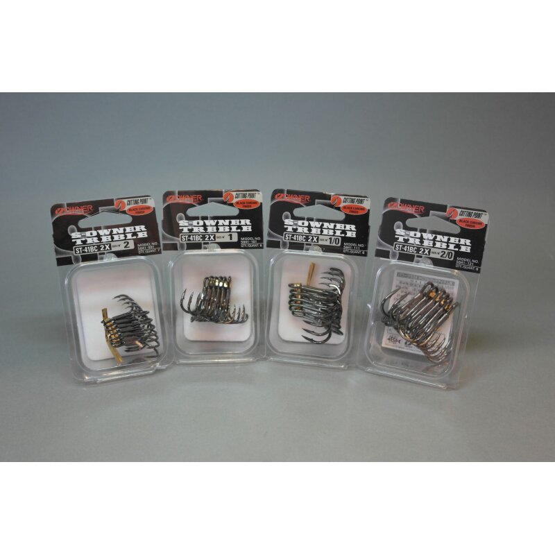 Owner ST41-BC 2X Treble Hooks - Acquista Su - Foto 4