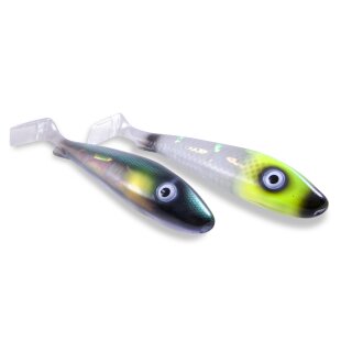 Svartzonker McRubber Mc Rubber 21cm - 2 Stück - alle Farben - Flash - Lemon Head & Green Sunshine