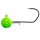 Monkey Lures - MNKY Hook 2/0 - green-white - 3 Stück - alle Gewichte -