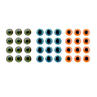 Svartzonker Eye Mix - 10 + 12 mm - 36 Stück -
