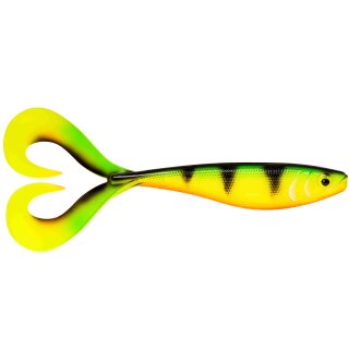 Rapala Soft OLIO - Doppelschwanz Gummifisch - 18cm - alle Farben - FT - Firetiger