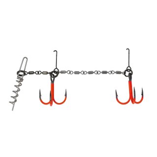 VMC Pike Chain Double UV Orange - alle Größen -