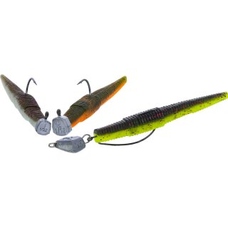 Westin Ned Worm Slim RNR - 5,5cm - mixed Set - alle Farben -