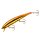 Bomber Wobbler B15A Long A - 11,5 cm - Gold Chrome Orange White Belly