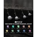 VMC Bullet Jig 7157 - Jighaken mit Baitholder für Barsch -