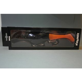 Headbanger Shad - Hybridköder - 22cm - alle Versionen und Farben - Suspending Black Orange