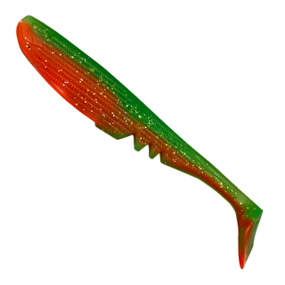 MOBY Softbaits - Racker Shad - 10, 17 und 22cm - alle Farben - 17cm Türtelgrün
