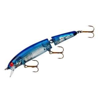 Bomber Wobbler Jointed Long A - 11,5 cm - Silver Flash Blue Back
