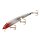 Bomber Wobbler Jointed Long A - 11,5 cm - Silver Flash Red Head
