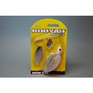 Booyah Blade - Tandem Spinnerbait - Spinnköder - 14gr - viele Farben - 635 - Silver Shad